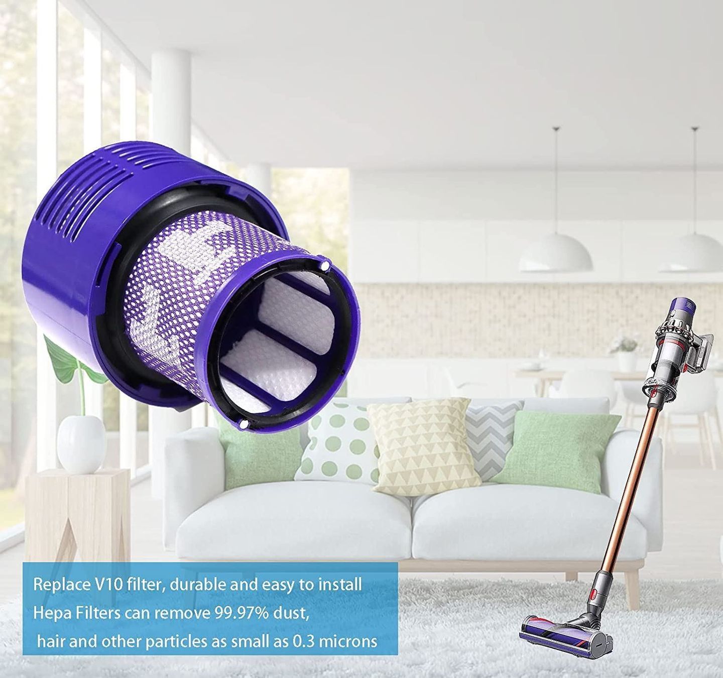 Staubsauger & Zubehör: Dyson Filter V10 Mit ReinigungsbüRste – Neu (gemäss Beschreibung) aus Thun von onlino 5