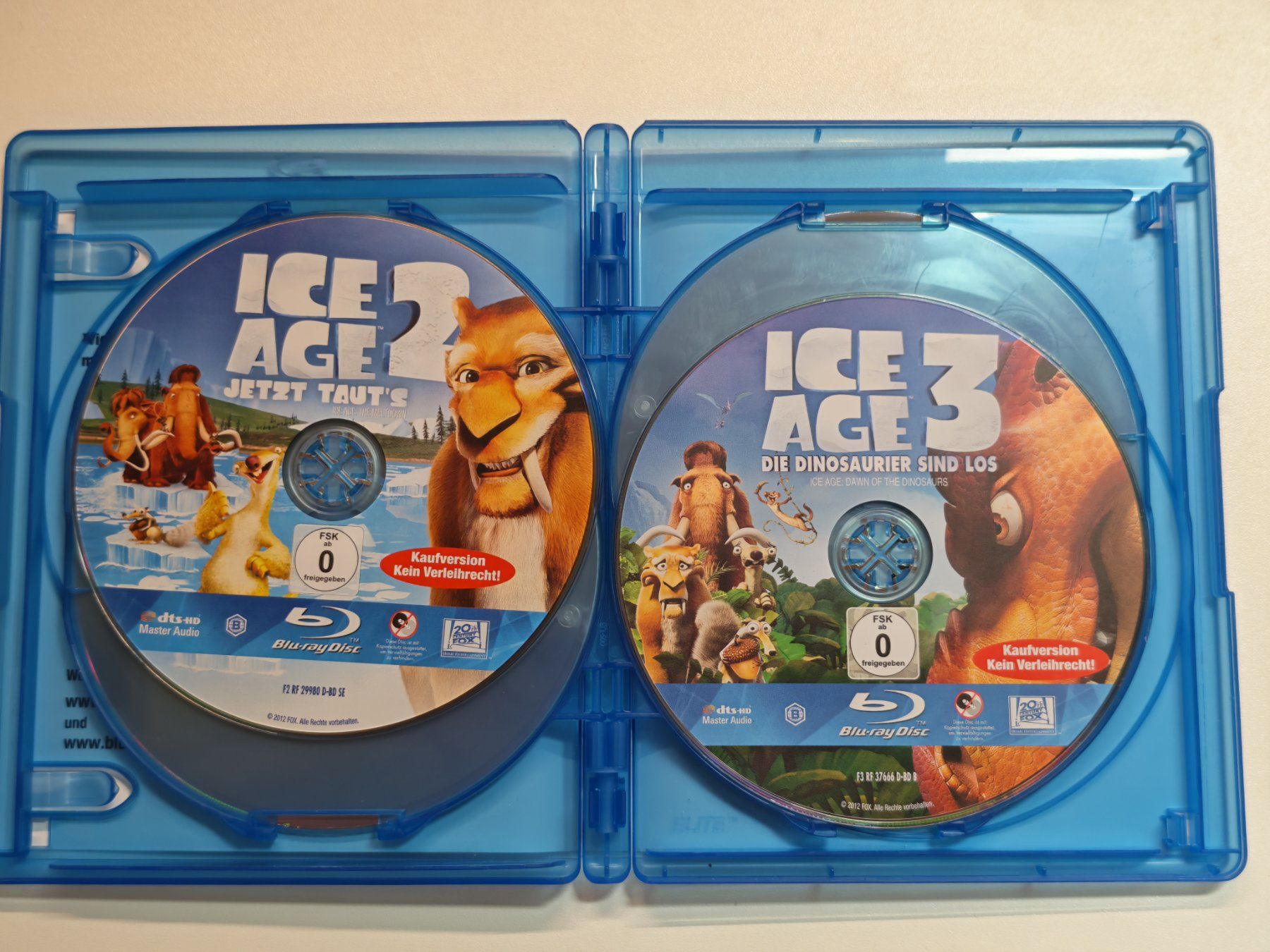 Alle DVDs: Ice Age 1-4 - Mammut-Box – Gebraucht aus Liestal von Kratzilla 2