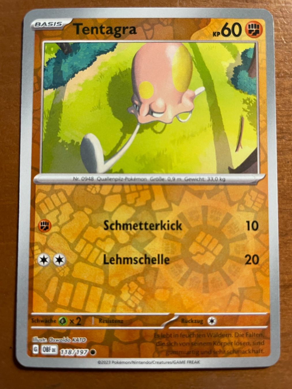 Pokémon Carte collezionabili: Pokemon Tentagra Reverse (Versand gratis) – Nuovo (secondo la descrizione) da Chur venduto da Angerson