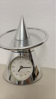 Seiko Quartz Wecker Chrom modern Ref. QBY201S guter Zustand