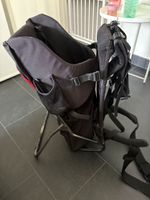 SwissBaby Kindertrage schwarz rot guter Zustand