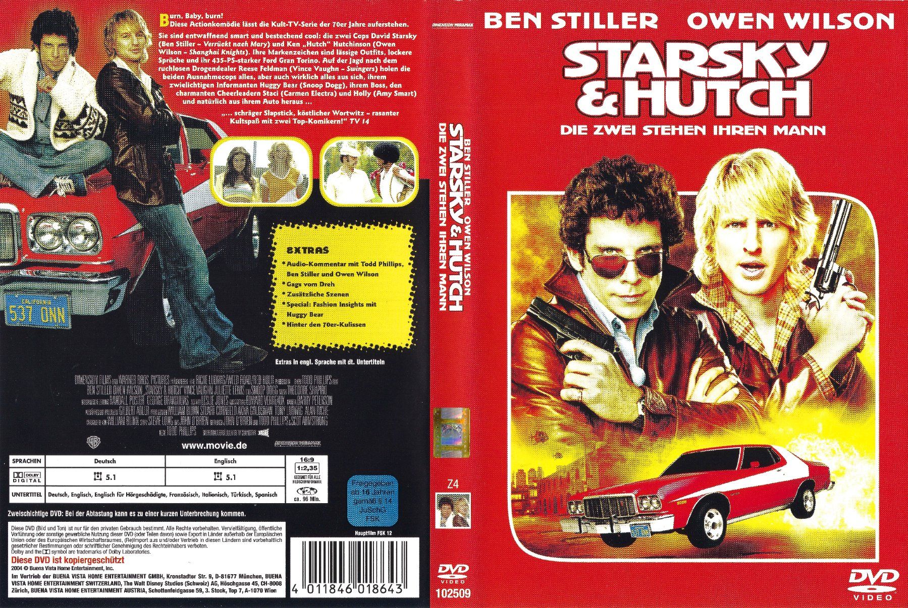 Alle DVDs: Starsky & Hutch 2004 – Gebraucht aus Zürich von Cineasten
