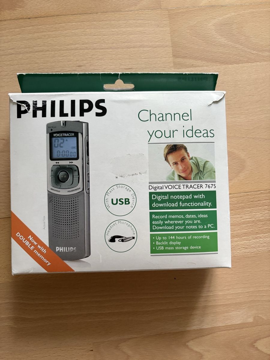 Philips Aufnahmegeräte: Philips Digital Voice Tracer – Gebraucht aus Bern von and_767w 1