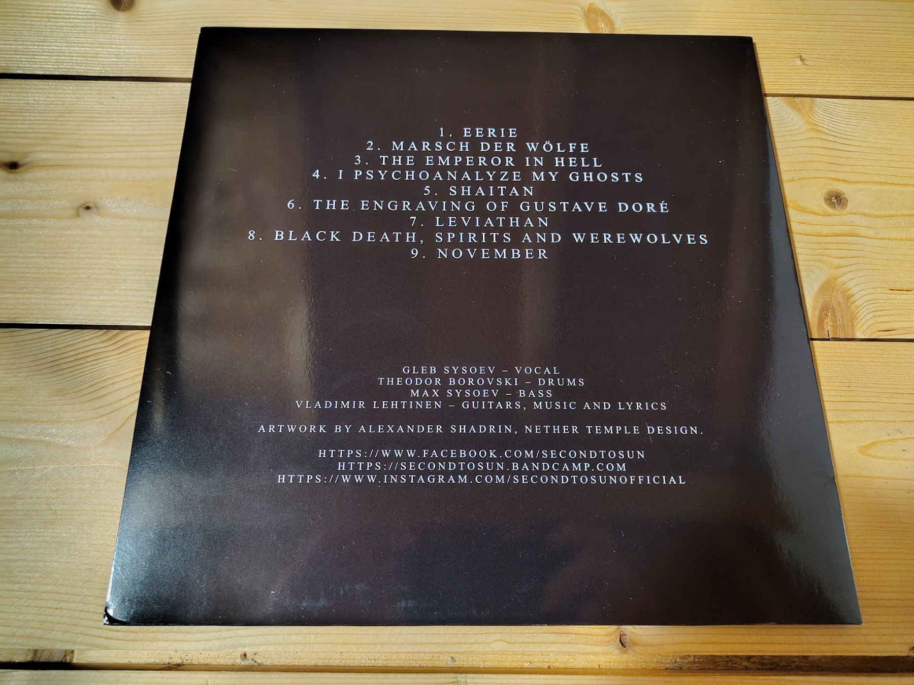 Dischi in vinile: Second To Sun - Leviathan – Usato da Wasterkingen venduto da Palu17 2