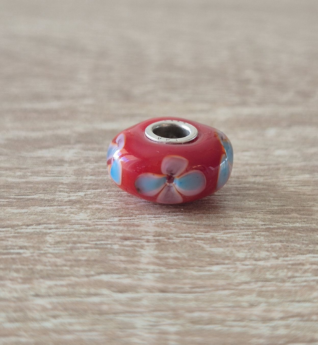 Ciondoli: Trollbeads the original,  vier Glas Beads – Usato da Ellighausen venduto da Luna_dk 9