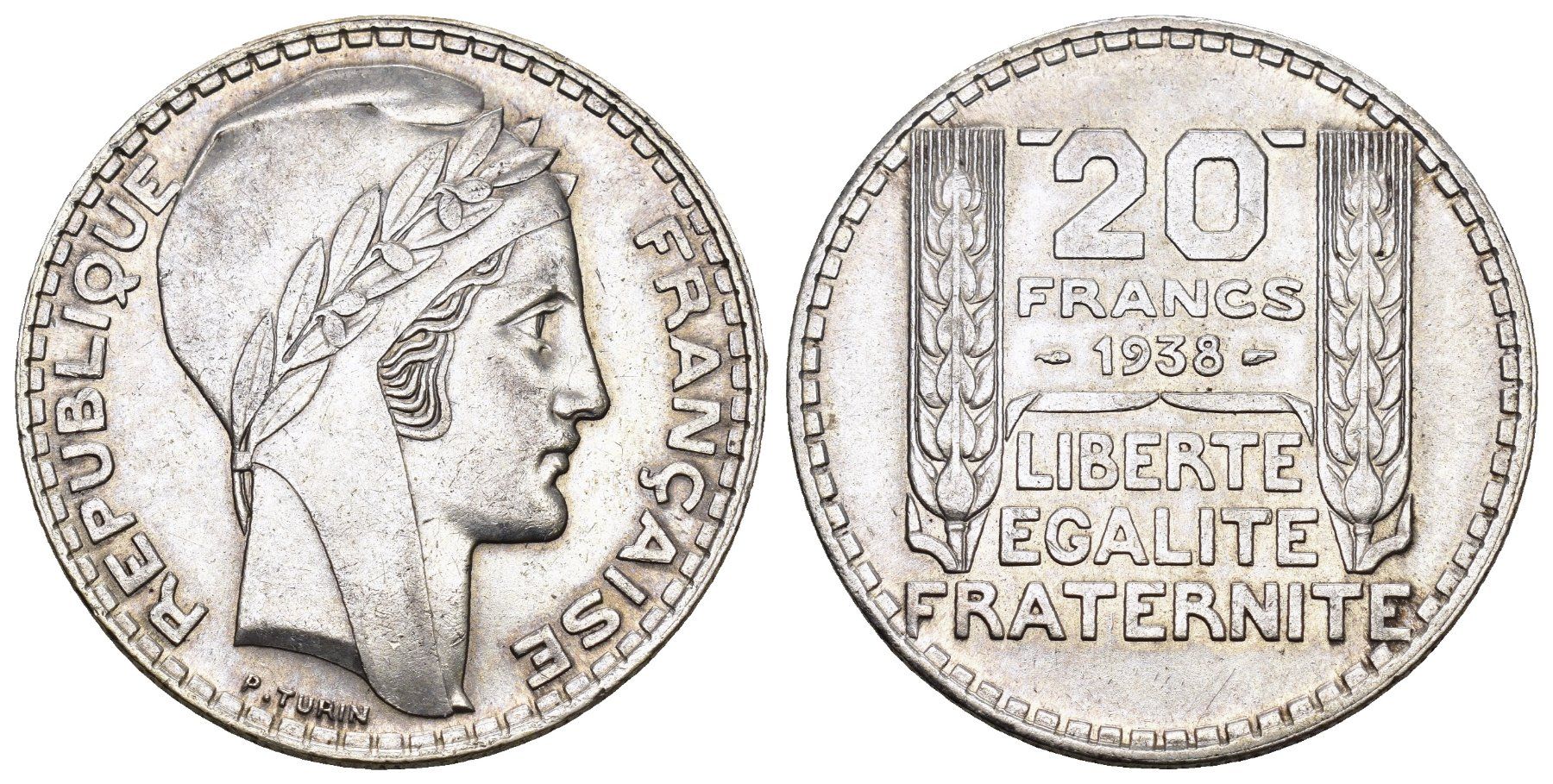 Tutti le monete: Frankreich 1938 – Usato da Bern venduto da numismatictops