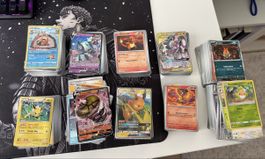 Alte bis neue pokemon karten mix gänzende, mehrsprachige usw