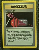 Pokémon Set de Base PlusPower Français Excellent