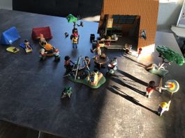 Playmobil,im guten Zustand,kindercamp,viele figürli