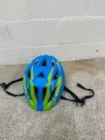 Velohelm Kinder blau/grün Grösse M guter Zustand