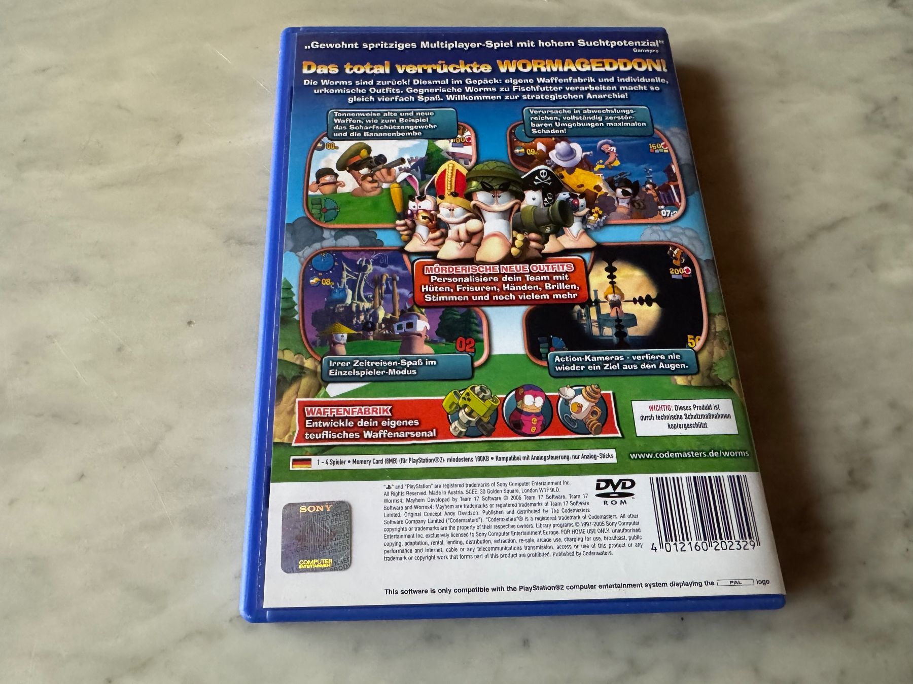 Sony Giochi: WORMS 4 MAYHEM SPIEL FÜR PS2 – Usato da hägendorf venduto da twilightprincess 2