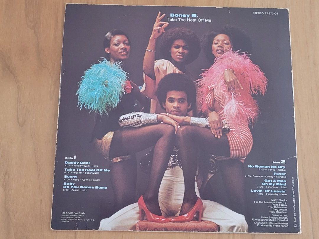 Schallplatten: LP Boney M. – Gebraucht aus Martigny von MZ-67 1