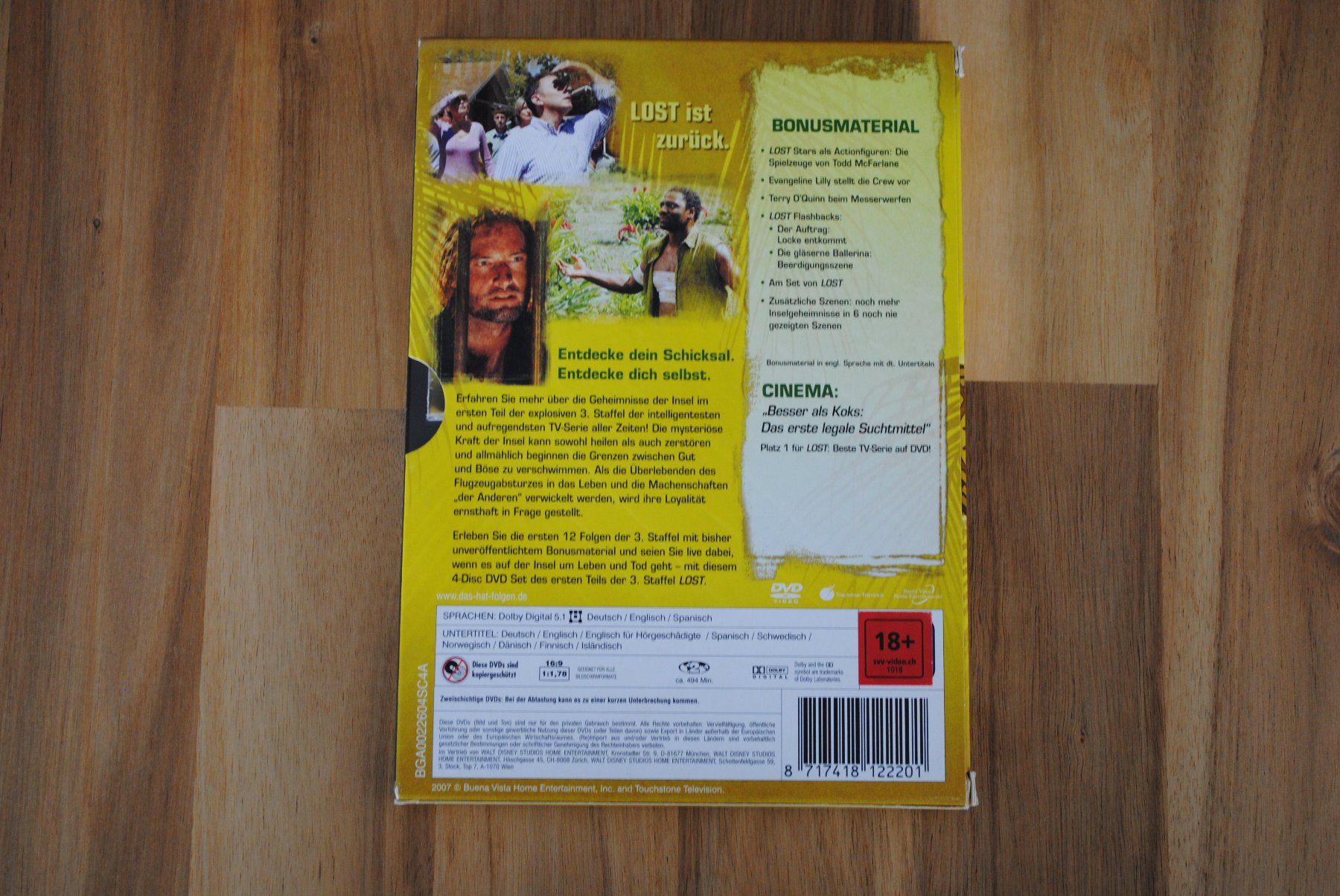 Alle DVDs: Lost – Gebraucht aus Olten von prusik02 9