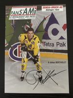 Original Autogrammkarte Johan Bertholeth, Fribourg 🏒 (52)