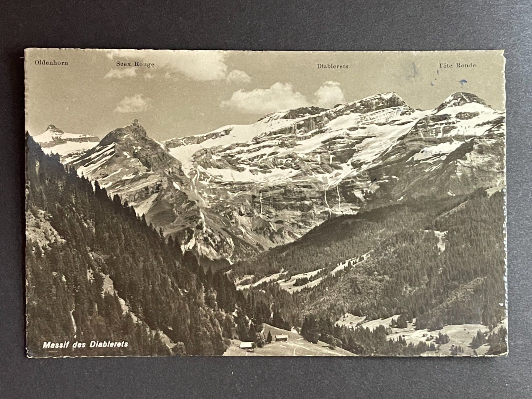 Cartes postales: Massif des Diablerets – D'occasion à Steg VS par _vinci_