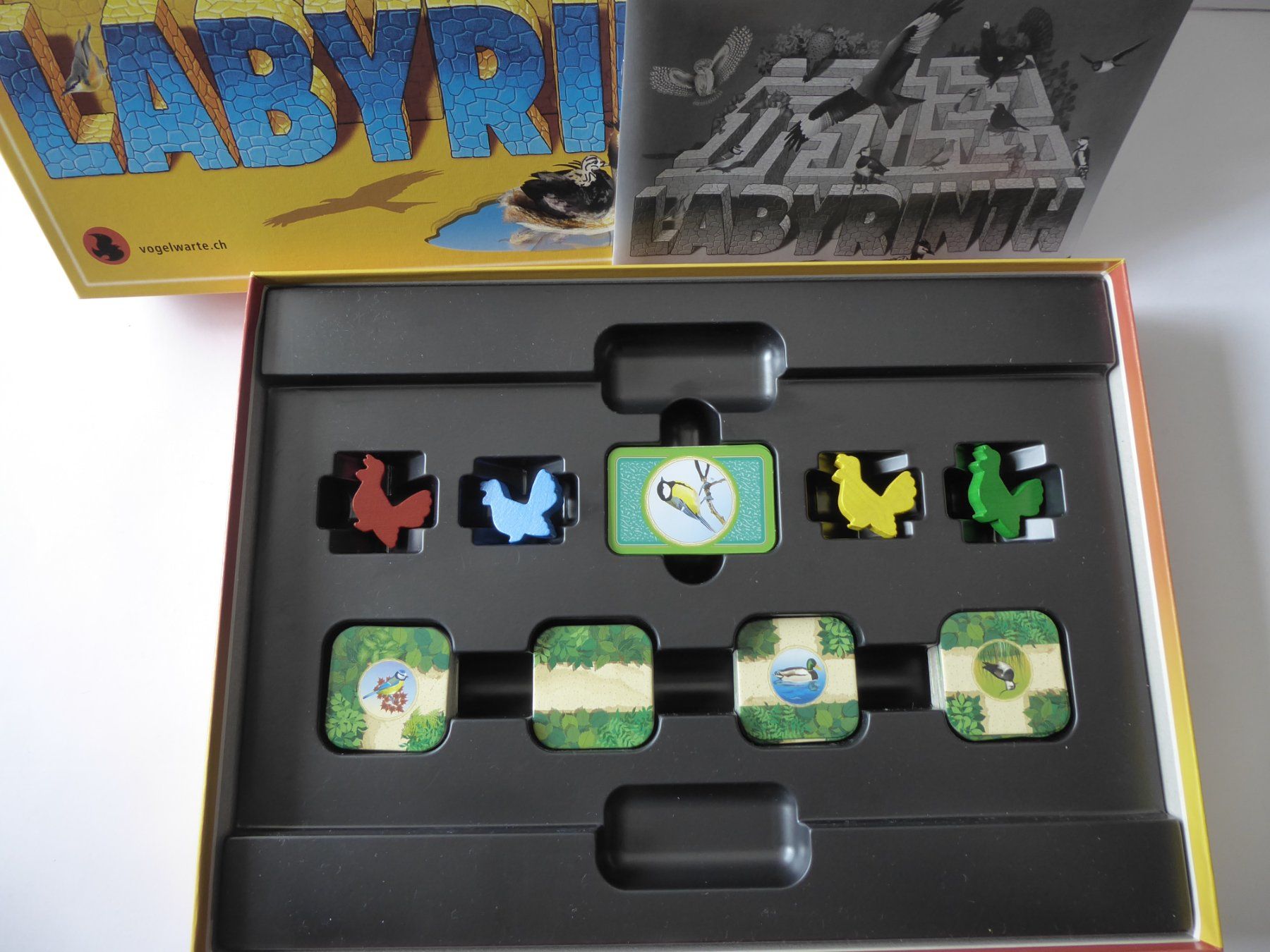 Ravensburger Giochi: Ravensburger Spiel Labyrinth Vogelwarte.ch, 2010, komplett – Usato da Turbenthal venduto da Nautop 1