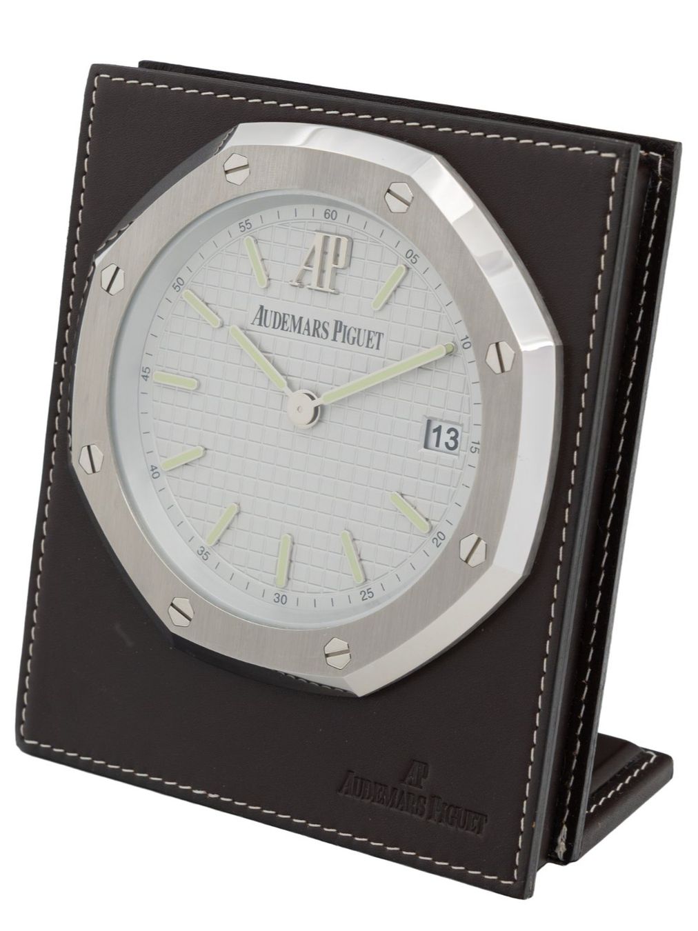 Audemars Piguet Orologi da terra & Orologi da parete: Audemars Piguet Royal Oak 8 Days Table clock date Full set – Usato da Genève venduto da aspaklariacollection 2