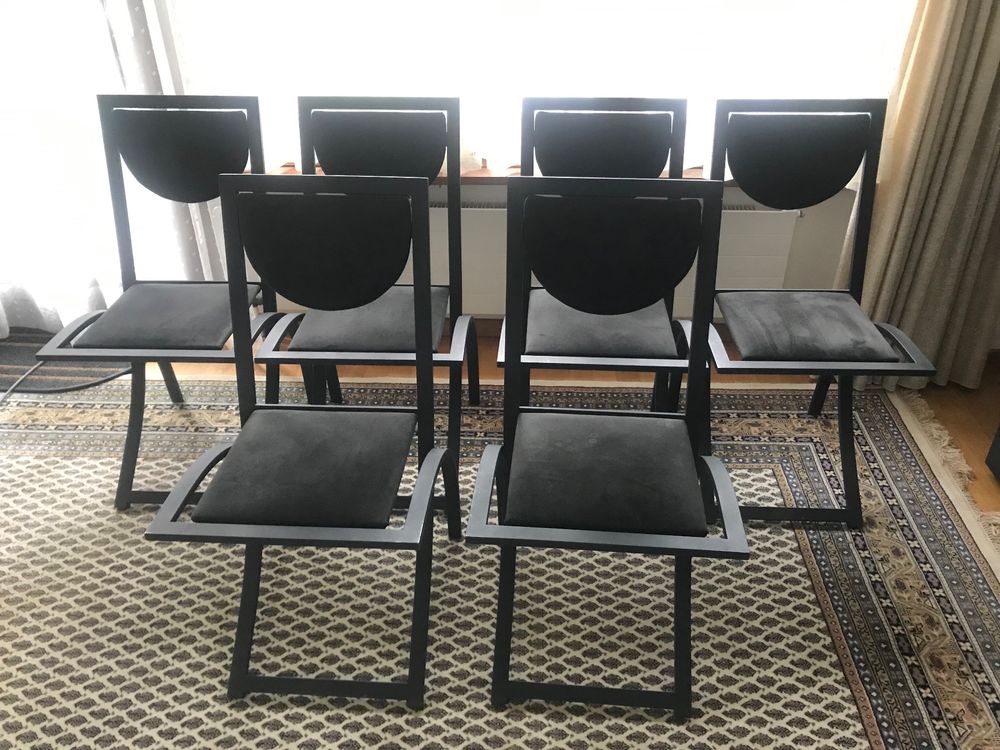 KFF Design Stühle SINUS, 1980er Jahre, 6 Stück Kaufen auf Ricardo