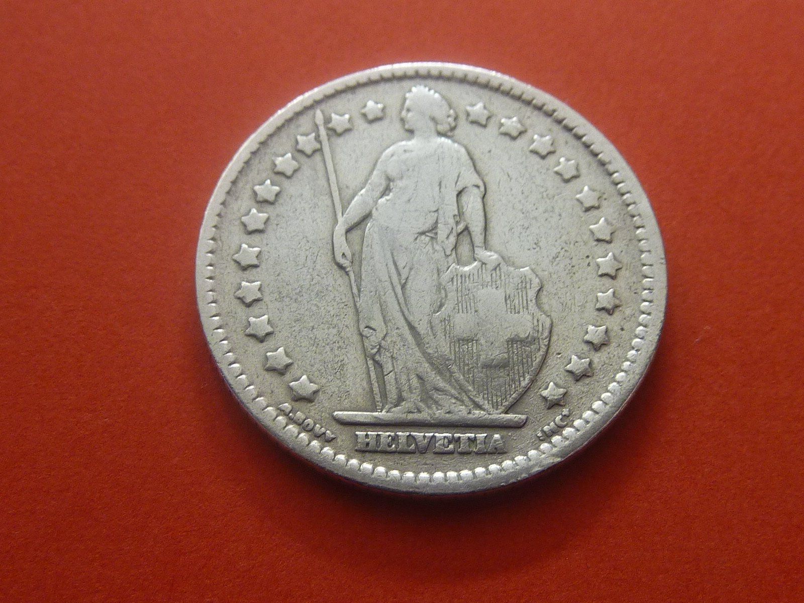 Alle Münzen: 1 Fr.  1907 Silber – Gebraucht aus Seon von aee_7gpz 1