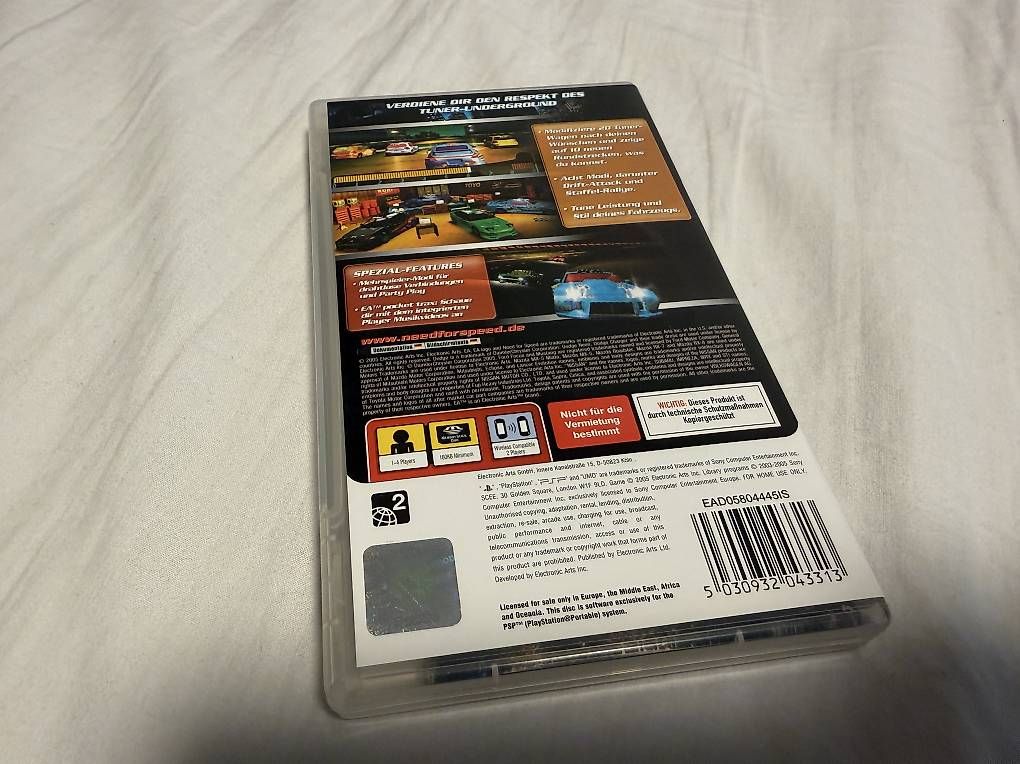 Spiele: Sony PSP - Need for Speed Underground Rivals – Gebraucht aus Buchrain von pet_5j9k 1