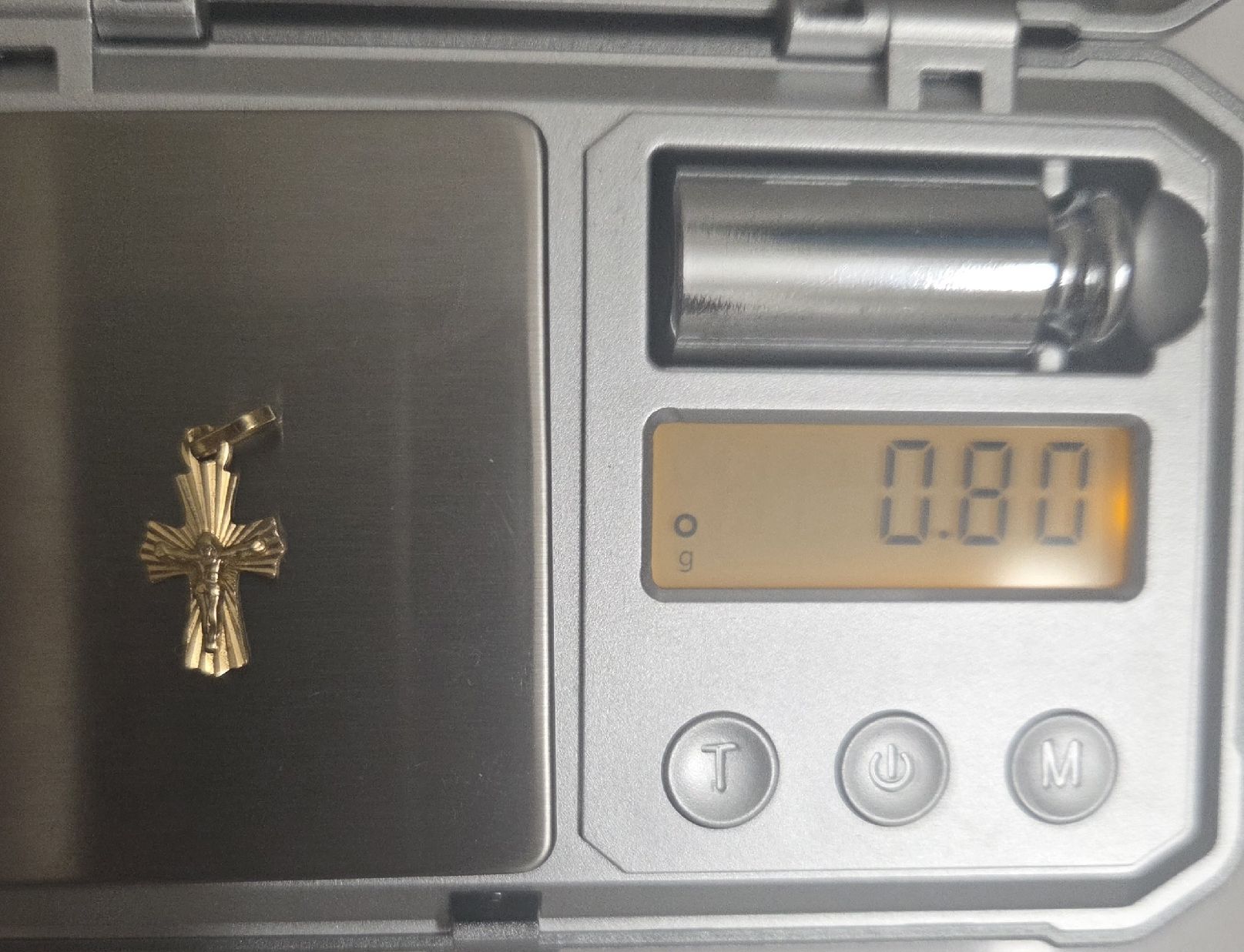 Anhänger: Pendentif croix or 18K Christ 0.80g  – Gebraucht aus Lausanne von Brainergalan 3
