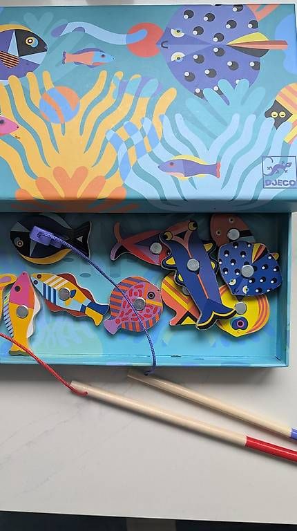 Spiele: DJECO Fischlispiel Magnet – Gebraucht aus Seuzach von louisa.