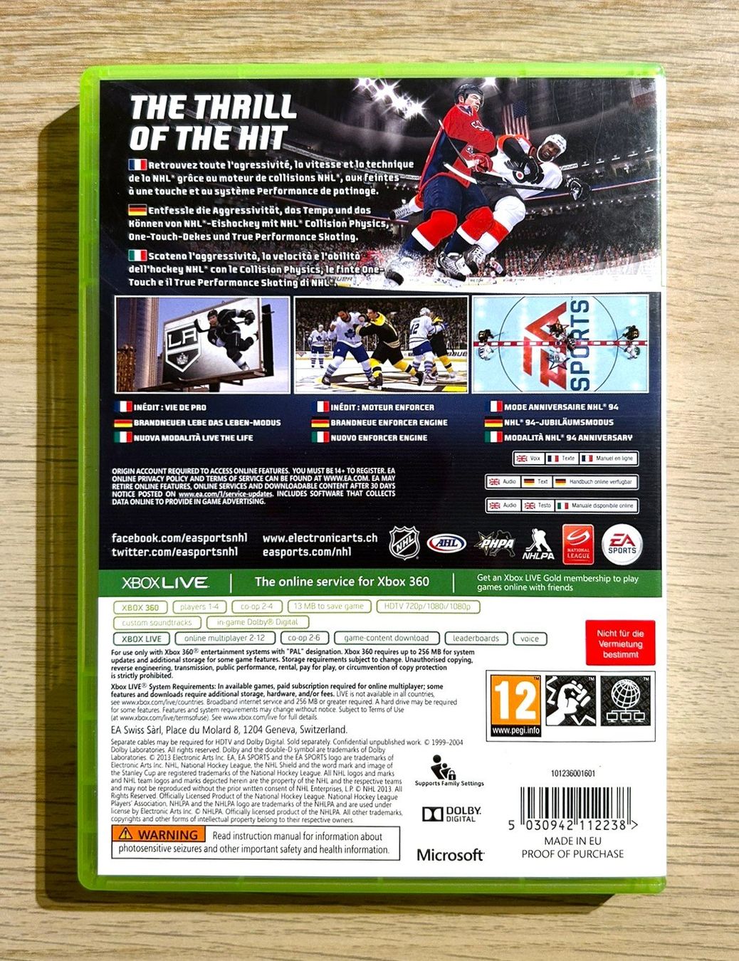 Microsoft Giochi: NHL 14 Xbox 360 – Usato da St. Gallen venduto da Alpine.Arcade 1