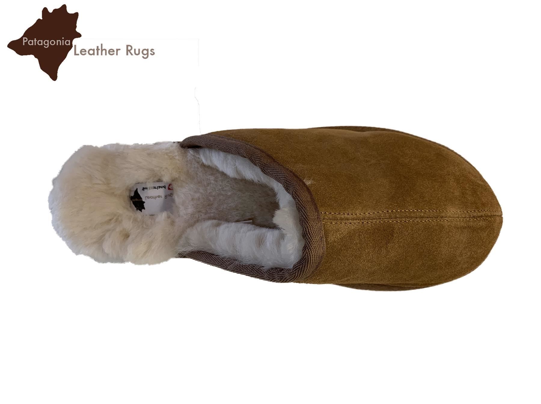 Scarpe da uomo: Pantoffel neu echt Lammfell Gr 40-47 – Nuovo e nell'imballaggio originale da Arbedo venduto da patagonialeatherrugs 3