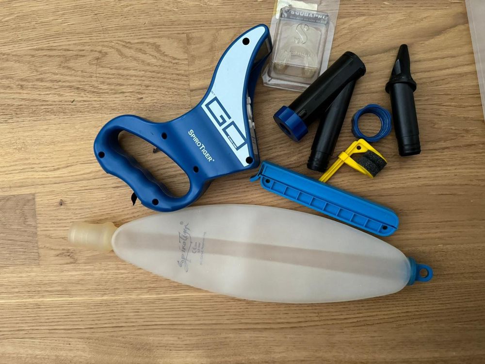 Spirotiger Go mit Atembeutel für Atemtraining Idiag Kaufen auf Ricardo