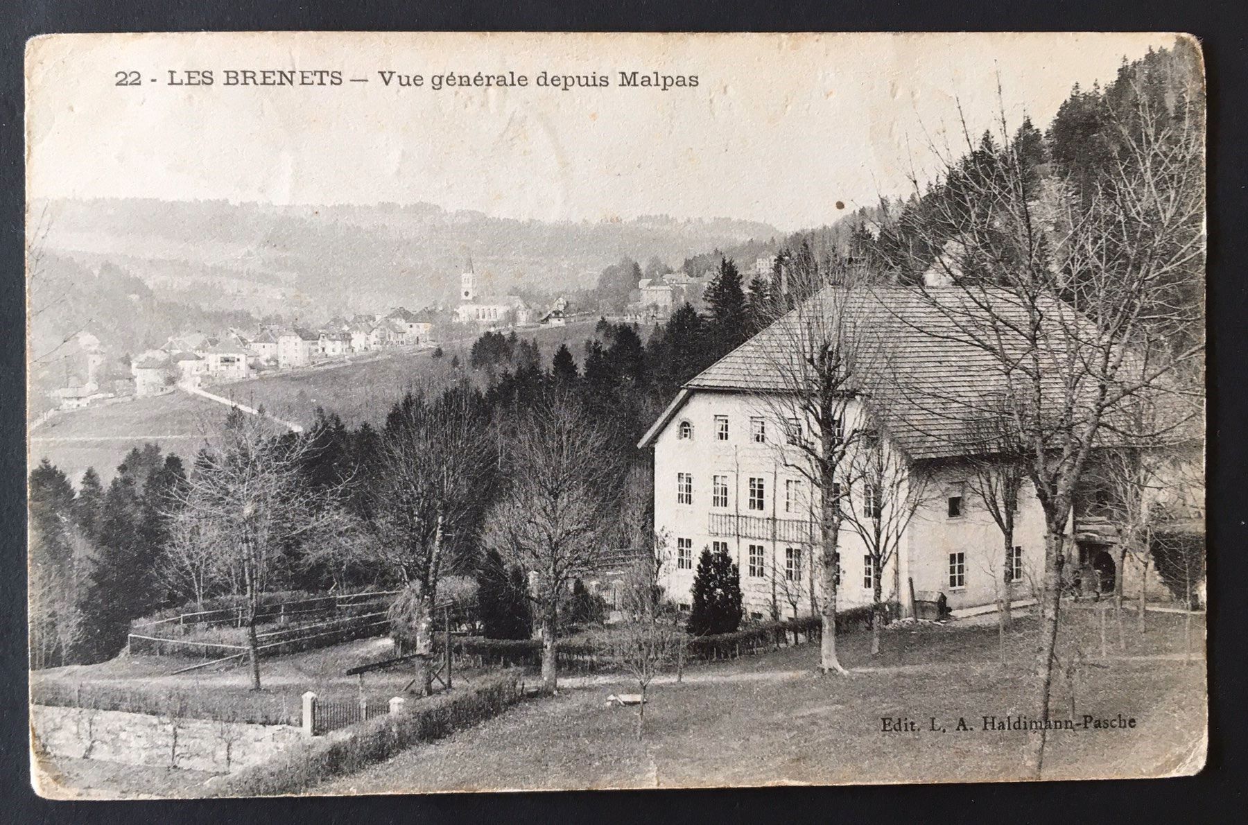 Cartoline postali: Les Brenets 1910 – Usato da Kreuzlingen venduto da Rschweiz1