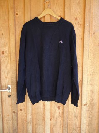 Herren Strick-Pulli Raging Bull blau Gr. XXL - 423175