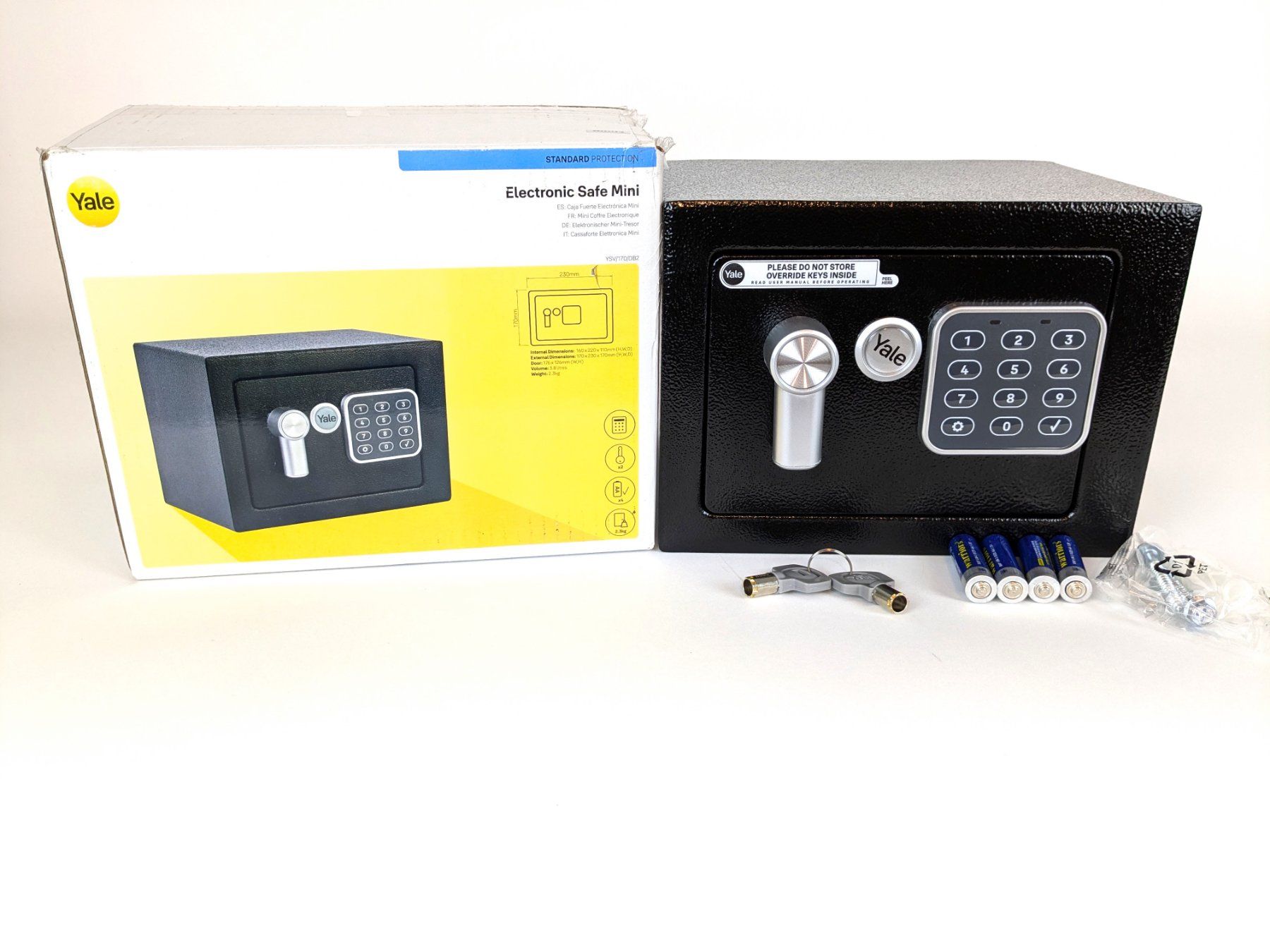 Coffre-fort: YALE elektrischer Mini Safe – Neuf (Voir description) à Thun par Restwert_Thun