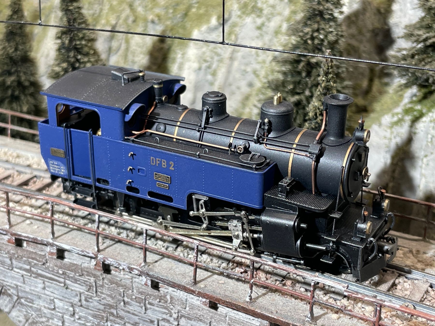 Ferro-suisse Modellini di ferrovie: Ferro Suisse, HG 2/3, DFB, Set 2 – Nuovo (secondo la descrizione) da Krummenau venduto da ferrotech 2