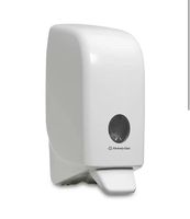 neuer Aquarius Seifenspender 6948 nachfüllbar 1 L, Weiss