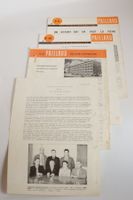 4 x bulletin d'information Paillard - Bolex - Hermes