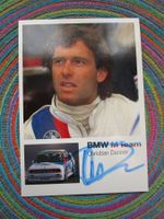 CHRISTIAN DANNER BMW DTM FAHRER 90ER JAHR AUTOGRAMMKARTE RAR