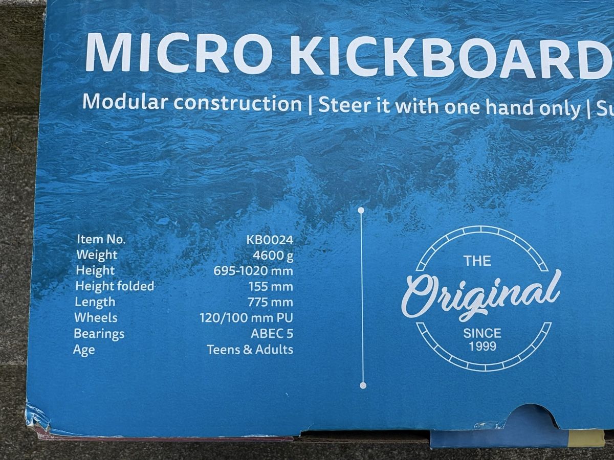 Micro Kickboard: Micro Mobility System Kickboard Original 2.0 Alu – Nuovo (secondo la descrizione) da Stans venduto da eselohr01 7