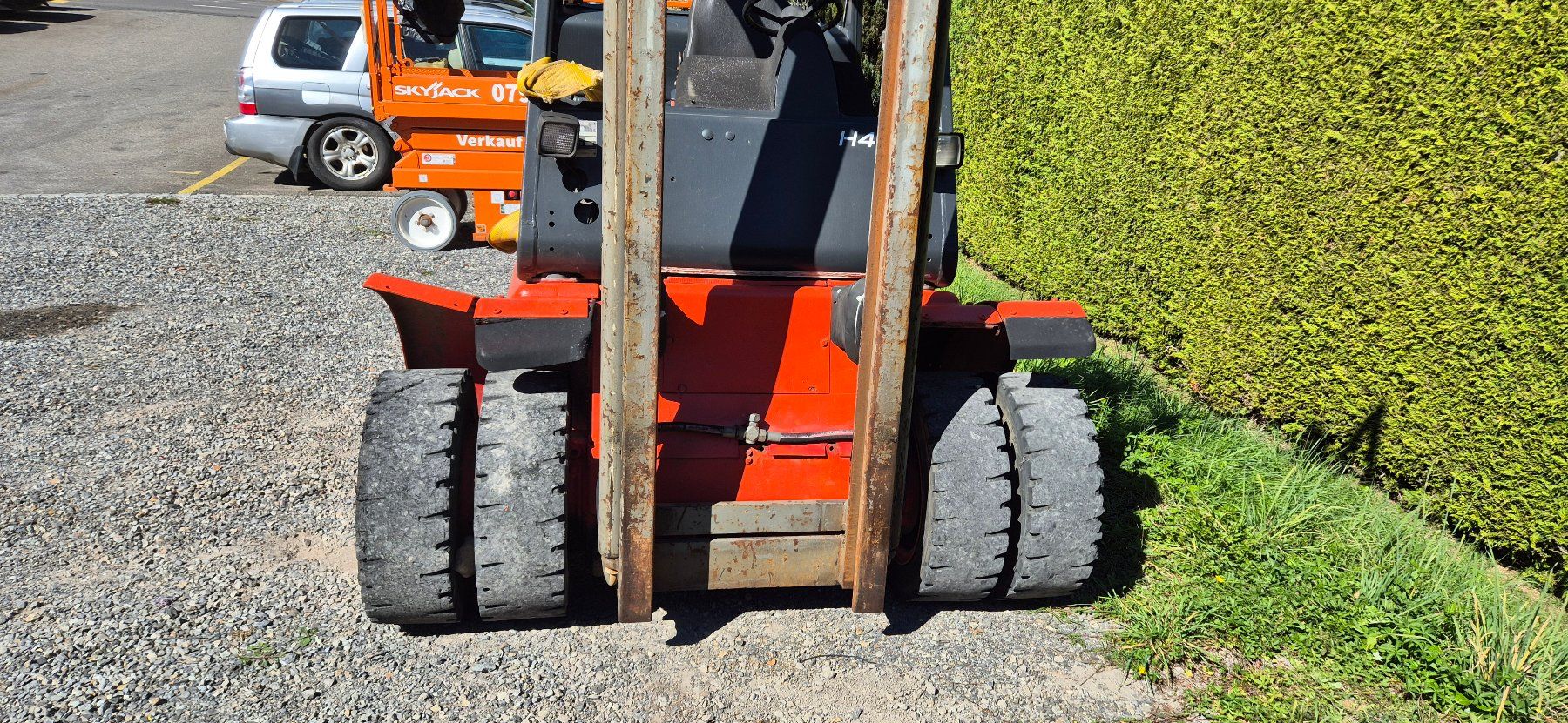 Linde Carrelli elevatori e a forche: Linde Stapler H40d mit Zwillingsbereifung – Usato da Ringgenberg BE venduto da mme_776b 3
