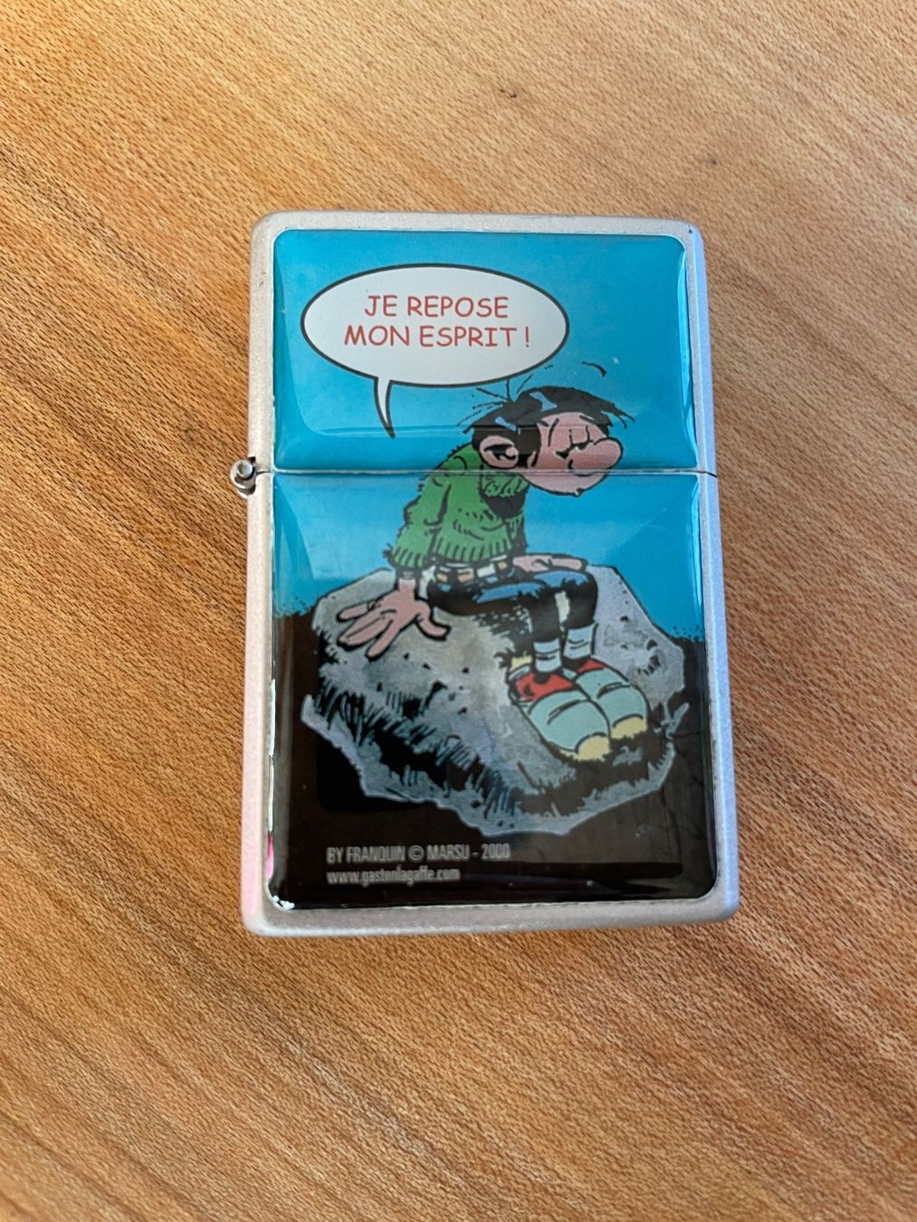 Zippo Accendini: Zippo/Feuerzeug Comic Gaston Lagaffe – Usato da Köniz venduto da kupu-kupu