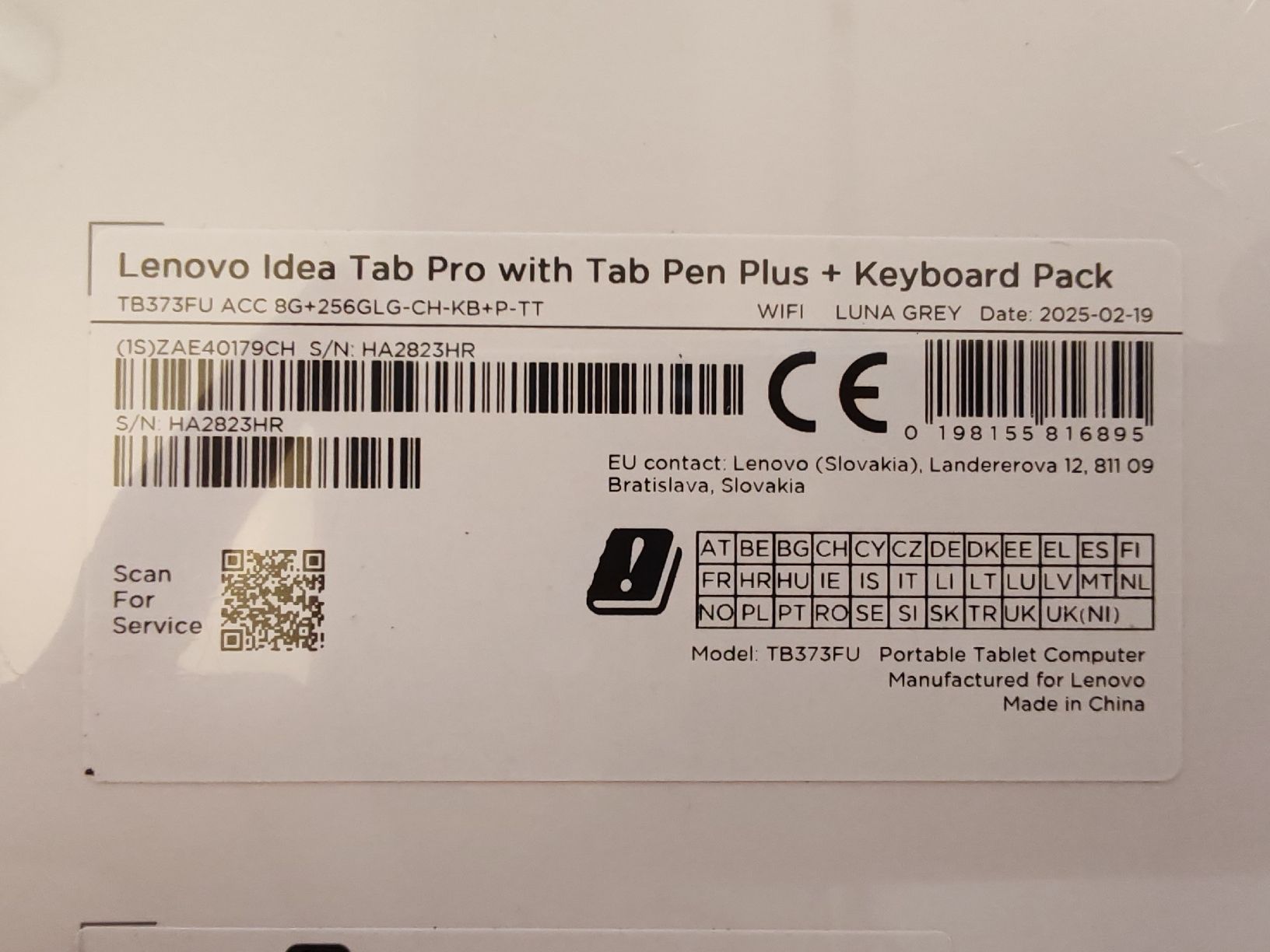 Lenovo Tablet PC: Lenovo Idea Tab Pro with Tab Pen + Keyboard Pack - NEU – Nuovo e nell'imballaggio originale da Bern venduto da PrettyGood 9