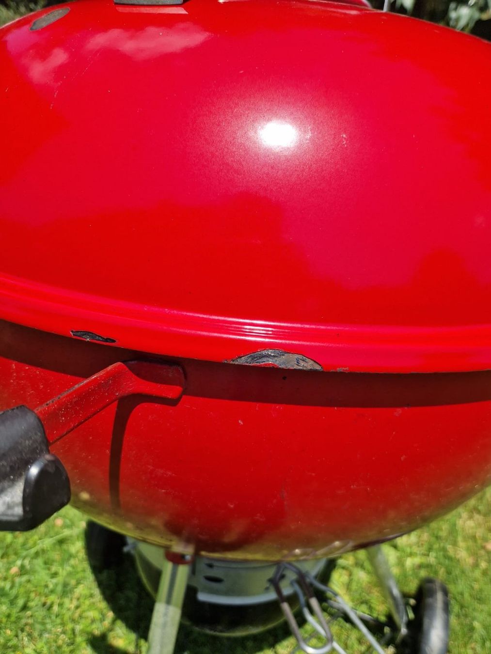 Griglie: Barbecue WEBER MASTER-TOUCH 57cm LIMITED EDITION red – Usato da Chézard-St-Martin venduto da tekess2000 6