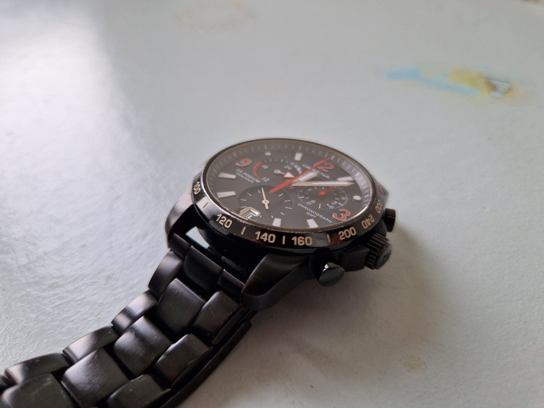 Certina Orologi: Certina DS Podium Big Size Chrono GMT – Usato da Baden venduto da ch-m 3