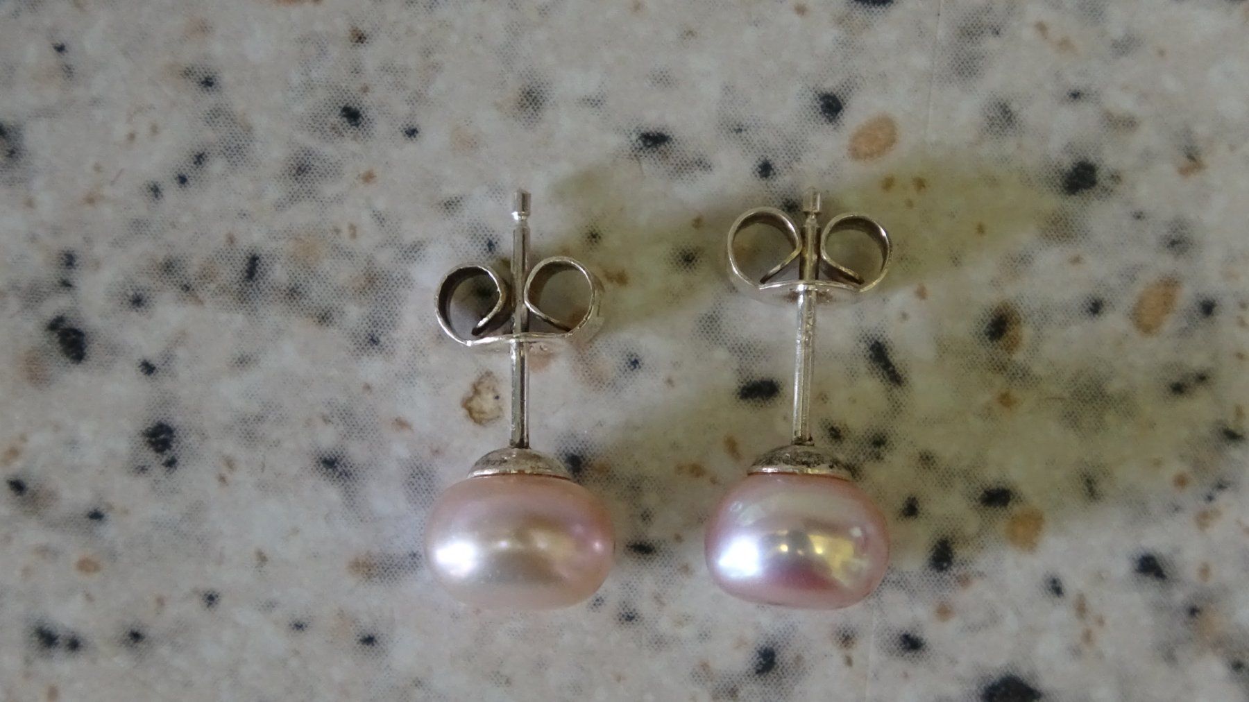 Orecchini pendenti & Orecchini a lobo: Natural Pink Earrings perlen - 925 Silber - – Nuovo e nell'imballaggio originale da Bévilard venduto da Yougems 5