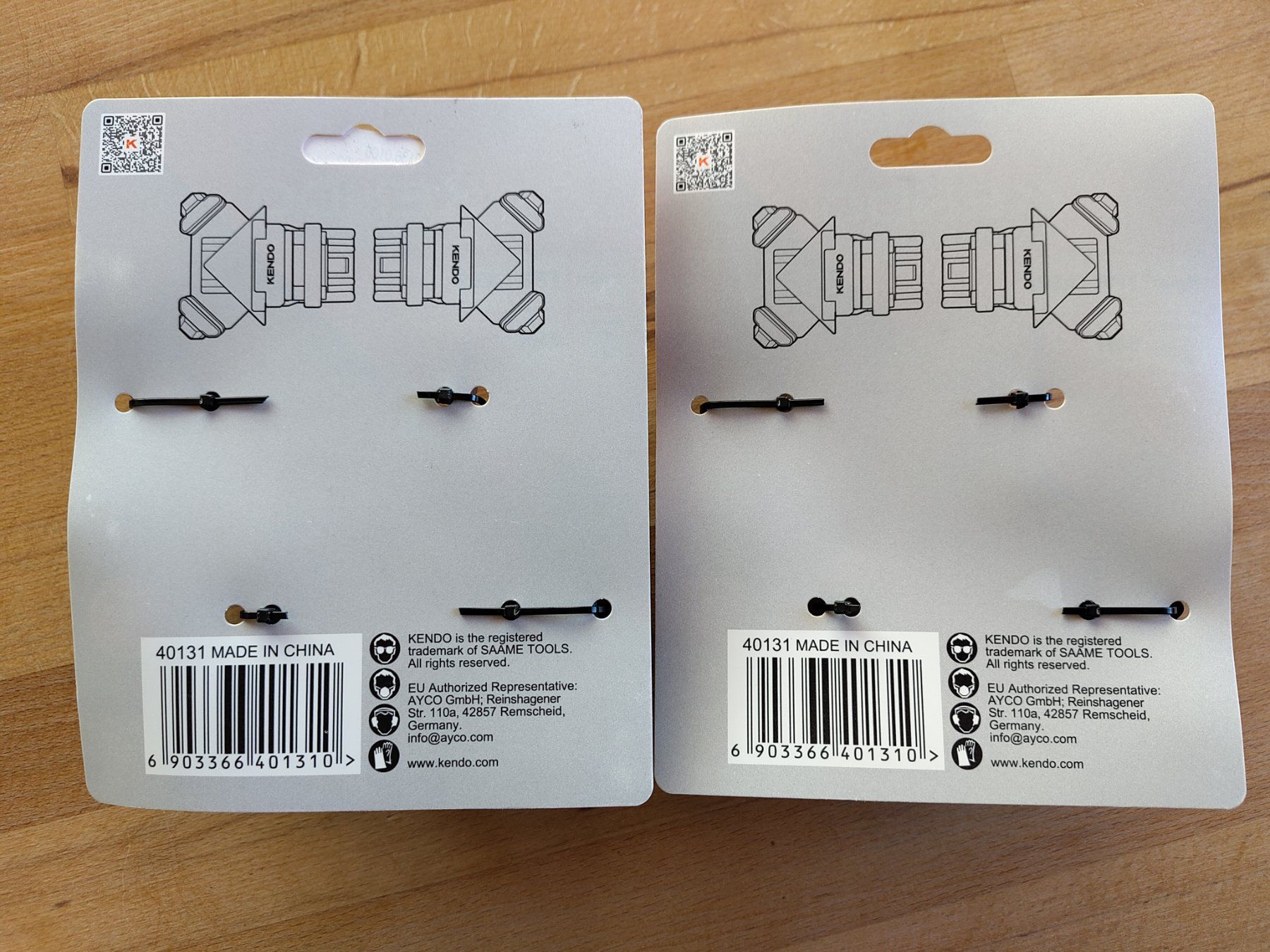 Alle Werkzeuge: Kendo Eckzwingen-Set – Neu und originalverpackt aus Cheyres von corinthiens.13 4