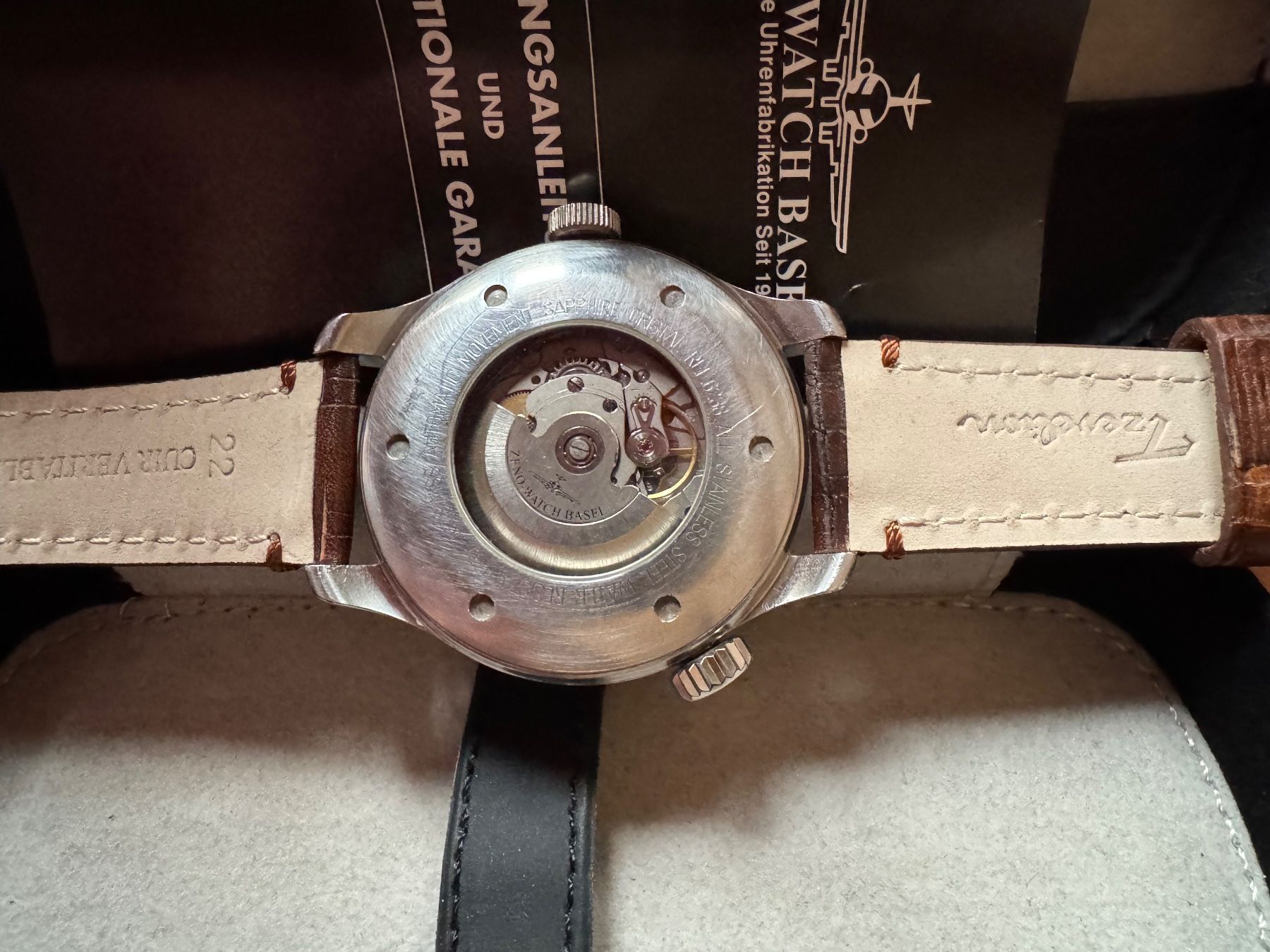 Orologi: Ältere Pilotenuhr, Zeno Watch Fellow Oversized, Automatic – Usato da Rünenberg venduto da Kopflaus81 6