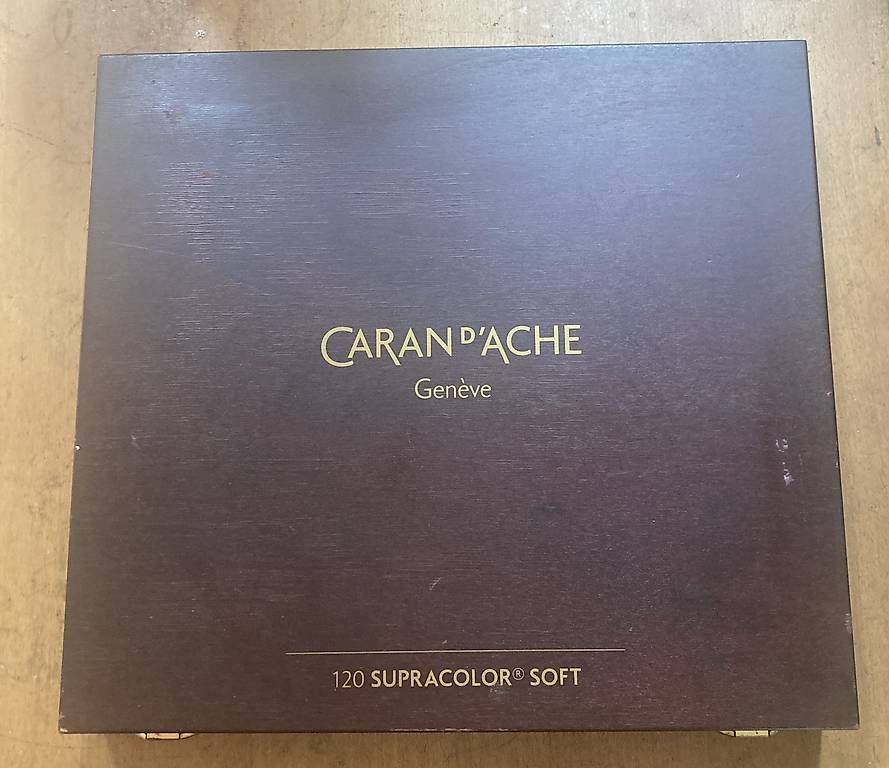 Caran D'Ache Bleistifte, Farbstifte & Kreide: Farbstifte in einer Box (unvollständig!) – Gebraucht aus Riehen von Albi2010 1