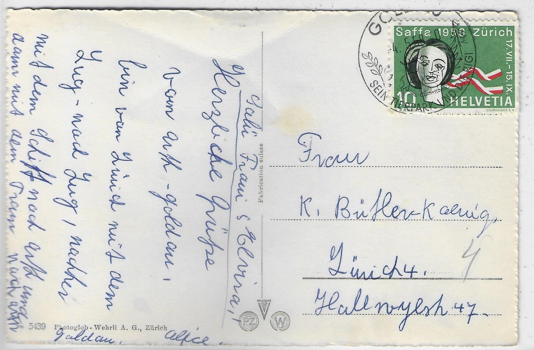 Cartoline postali: Berghaus Rigi-Staffel mit Pilatus – Difettoso da Ettingen venduto da Kartenplanet 1