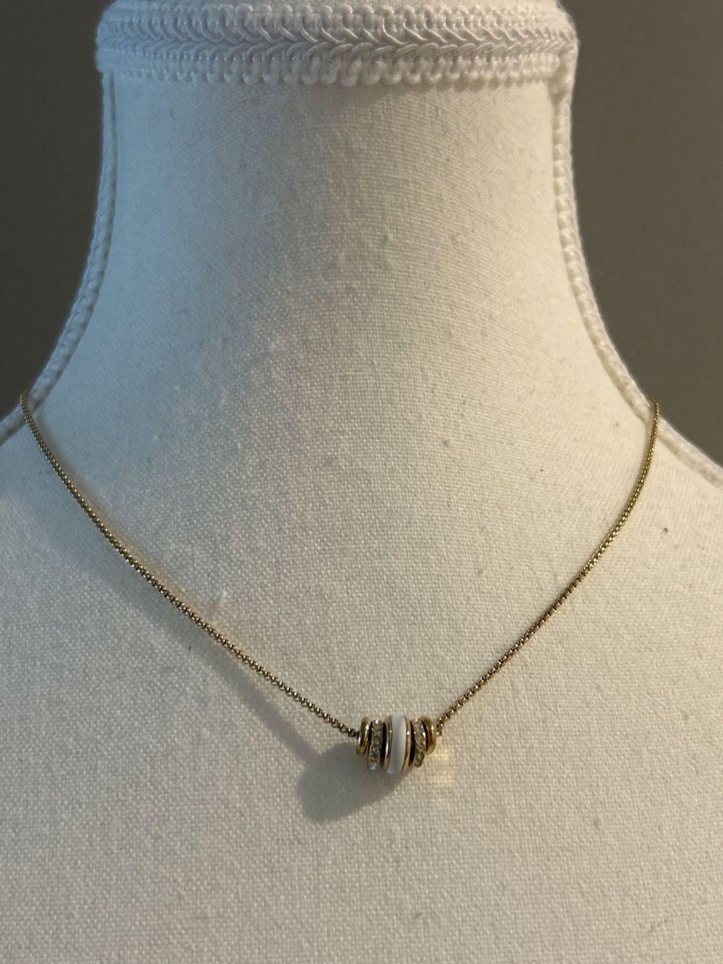 Colliers: Halskette mit Rondellen goldfarben Modeschmuck – D'occasion à Brunnen par Nala2929 5