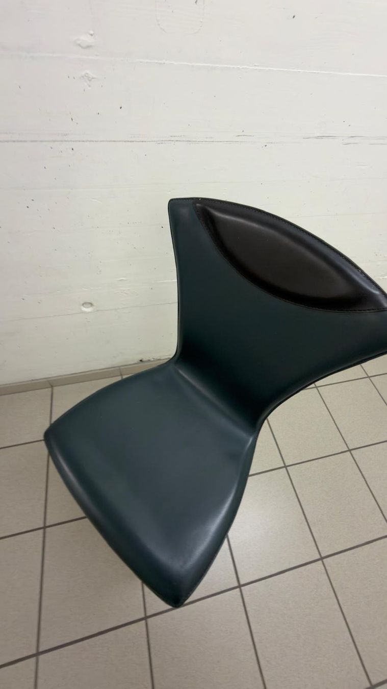 Sedie: Hochwertiger Designer-Echtlederstuhl / Freischwinger – Usato da Untervaz venduto da Zampi 4