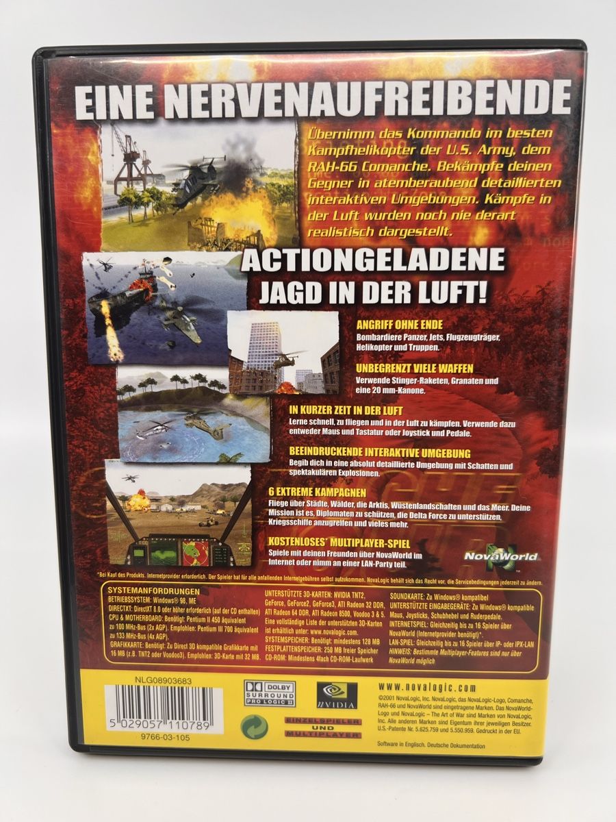 Spiele: Comanche 4 PC CD-ROM - Helikopter Action Klassiker – Gebraucht aus Steffisburg von MEB-Trade 1